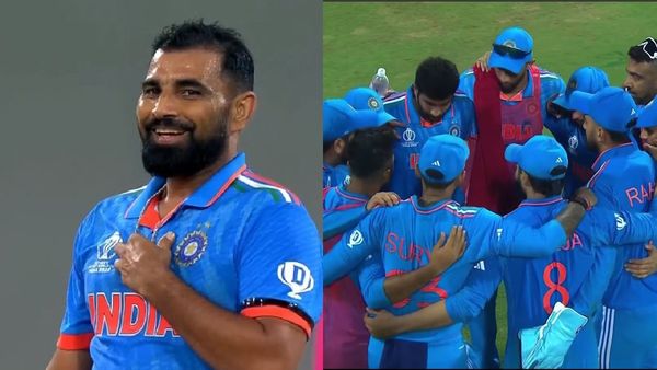 2வது ஓவருக்கு முன்.. திடீரென கோலி, ரோஹித்திடம் பேசிய 