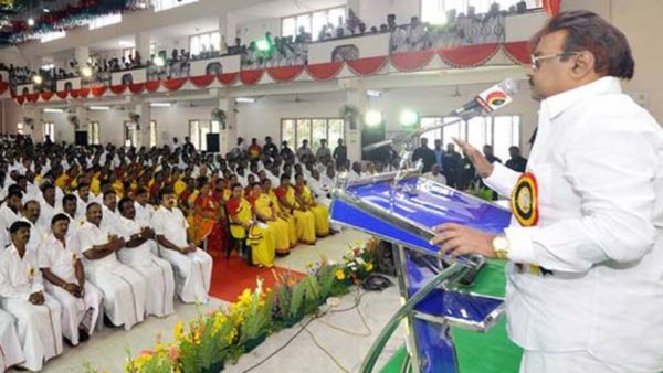ஆட்டம் பாட்டம் கொண்டாட்டம்! நீண்ட நாட்களுக்கு பின் நிர்வாகிகள் உற்சாகம்! தேமுதிக பொதுக்குழு ருசிகரம்