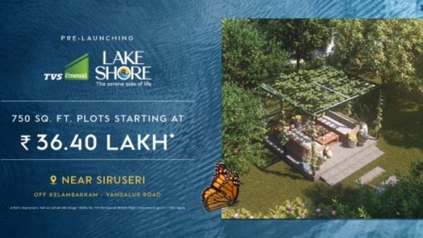இயற்கையான, எழில் கொஞ்சும் சூழலில்.. சென்னையில் வீட்டு மனை வேண்டுமா? அசத்தும் TVS Emerald lake shore