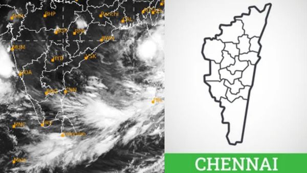 சென்னைக்கு 680 கி.மீ. தொலைவில் காற்றழுத்த தாழ்வு மண்டலம் உள்ளது.. வானிலை ஆய்வு மையம்