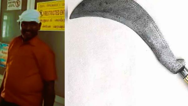 சிவகாசி அருகே அரசுப்பள்ளி ஆசிரியரை அரிவாளால் வெட்டிய மாணவர்கள்! படிக்கச்சொல்லி கண்டித்ததால் ஆத்திரம்