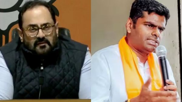 வெள்ள பாதிப்புகளை ஆய்வுசெய்ய சென்னை வரும் மத்திய அமைச்சர் ராஜீவ் சந்திரசேகர்.. அண்ணாமலை பரபர பிளான்!