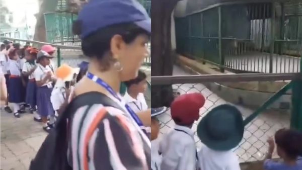 Zoo வில் ஹைனாவை பார்த்ததும்.. சுப்பரமணி சுப்பரமணி என அழைத்த குழந்தைகள்.. டிரென்டாகும் வீடியோ