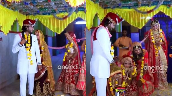 ‛அதிர்ஷ்டம்னா இதுதான்’.. ஒரே மேடையில் 4 பெண்களை திருமணம் செய்த இளைஞர்.. ஹே எப்புட்றா! பரவும் வீடியோ