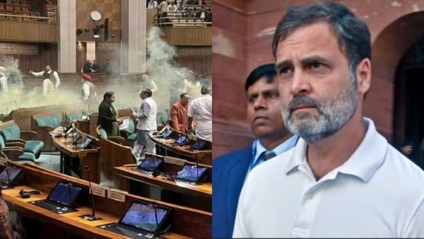 லோக்சபாவில் பயந்து ஓடிய பாஜக எம்பிக்கள்.. 2 பேர் அத்துமீறி நுழைந்த போது நடந்தது என்ன? ராகுல் காந்தி