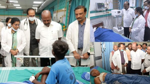 அமோனியா வாயு பாதிப்பு.. தனியார் மருத்துவமனையில் கட்டணம் வசூலிக்கப்படவில்லை! அமைச்சர் விளக்கம்