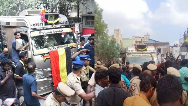 கோயம்பேடு - தீவுத்திடல் வரை.. விஜயகாந்த் உடலுக்கு வழிநெடுக அஞ்சலி.. கண்ணீர் சிந்தும் பொதுமக்கள்