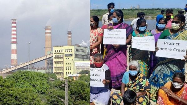 வடசென்னையில் தொடரும் சோகம்! அம்மோனியா வாயு கசிவு.. எண்ணூர் மக்கள் போராட்டம்