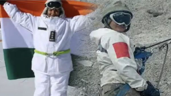 சியாச்சின் பனிமலையில் பணியமர்த்தப்பட்ட முதல் பெண் மருத்துவ அதிகாரி! குவியும் பாராட்டுக்கள்