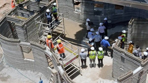 ஜஸ்ட் 5 நாளில் சொகுசுவீடு கட்டலாம்! பெங்களூரில் 3D கான்கிரீட் பிரிண்டிங் டெக்னாலஜி அறிமுகம்! எப்படி