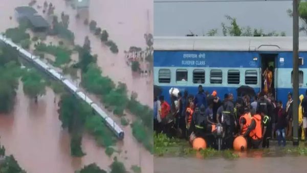 ஸ்ரீவைகுண்டம் ரயிலில் சிக்கிய பயணிகள்.. வாஞ்சி மணியாச்சி வரை ஹெலிகாப்டர் பயணம்.. 13 பேருந்துகள் தயார்