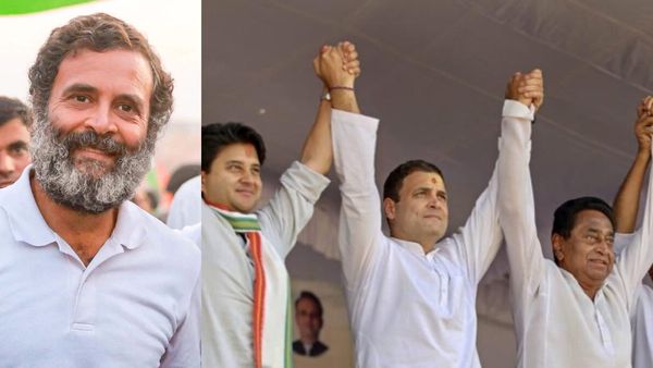 இந்த கையை தூக்குவதற்கு பதில்.. அந்த கையை தூக்கிய ராகுல்.. சின்ன தவறால்.. ம.பியில் காலி ஆன காங்கிரஸ்?