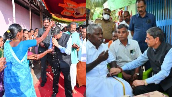 மோசமான வறுமை.. அரசின் அக்கறையின்மையால் ஏழைக்குடிசைகள்.. கீழ்வெண்மணியில் ஆளுநர் ரவி அதிர்ச்சி