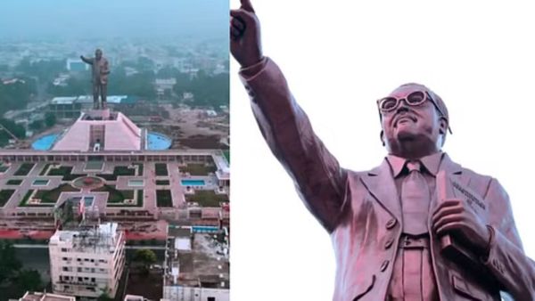 உலகிலேயே டாப்.. மிகப்பெரிய அம்பேத்கர் சிலை - ஆந்திராவில் இன்று திறப்பு: அண்ணாந்து பார்க்கும் நாடுகள்