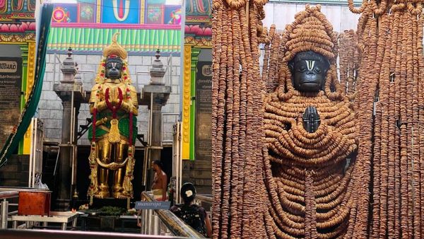 அனுமன் ஜெயந்தி விழா : 100008 வடைமாலையில் ஜொலிக்கும் நாமக்கல் ஆஞ்சநேயர்.. பக்தர்கள் தரிசனம்