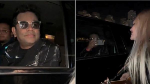 வந்தே மாதரம் பாடலை அவ்வளவு அழகாக பாடிய வெளிநாட்டு பெண்.. ஸ்டன் ஆன ஏ.ஆர் ரஹ்மான்! வாவ் செம