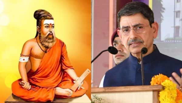 காவி திருவள்ளுவர்-சனாதன பாரம்பரியத்தின் பிரகாசமான துறவி-ஆளுநர் ஆர்.என்.ரவி ட்வீட்டால் புதிய சர்ச்சை!