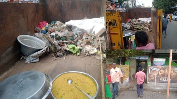 தூய்மை பணியாளர்களுக்கு குப்பை வண்டியில் சென்ற உணவு! மோடி வருகைக்காக உழைத்தவர்களுக்கு நேர்ந்த அவலம்