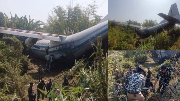 184 ராணுவ வீரர்களை மீட்க வந்த மியான்மர் விமானம் மிசோரமில் விபத்தில் சிக்கியது- 8 பேர் படுகாயம்!