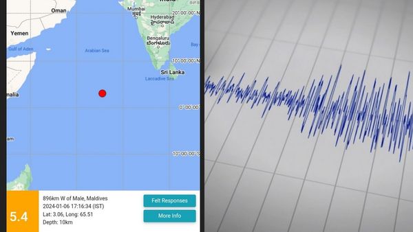 மாலத்தீவில் சக்திவாய்ந்த நிலநடுக்கம்.. ரிக்டர் அளவுகோலில் 5.4 ஆக பதிவு!