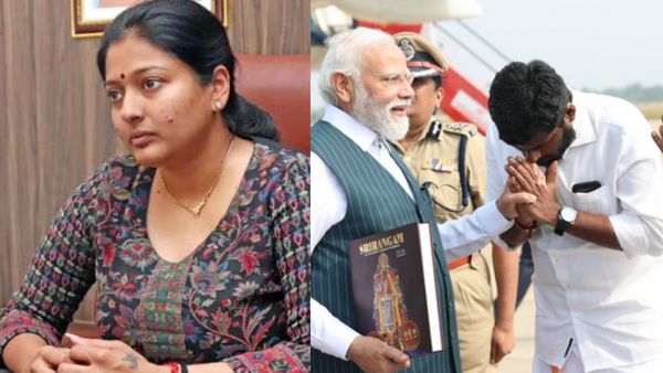 மலை..அண்ணாமலை.. என்னது மோடியை சந்திக்க எனக்கு தடையா? காயத்ரி ரகுராமுக்கு 'போட்டோ' போட்டு பதிலடி!