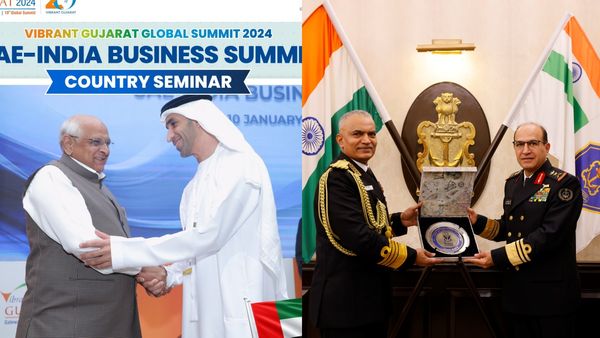 'வளைகுடா'வுடன் வலுவாகும் இந்திய உறவு! குஜராத்தில் அமீரக வணிக மாநாடு- டெல்லியில் சவூதி கடற்படை தளபதி!