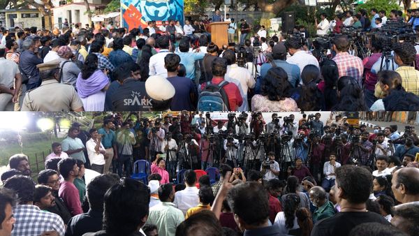 அதிர்ந்த அண்ணாமலை..போராட்டத்தில் குதித்த பத்திரிகையாளர்கள்! சென்னையில் விண்ணை முட்டிய கண்டன முழக்கம்