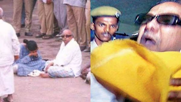 கருணாநிதி கைது அன்று ஜெ வீட்டில் நடந்த சண்டை! போட்டு உடைத்த தோழி!