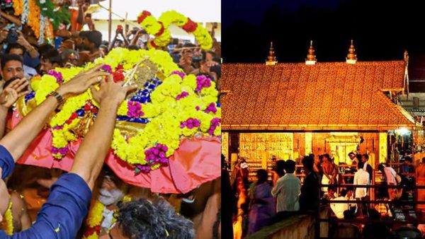 பந்தளத்தில் இருந்து புறப்படும் திருவாபரணம்.. அரசனாக ஜொலிக்கும் ஐயப்பனை காண குவியும் பக்தர்கள்