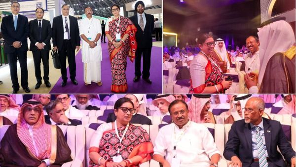 சவுதி அரேபியா: ஜெட்டா ஹஜ், உம்ரா மாநாட்டில் மத்திய அமைச்சர்கள் ஸ்மிருதி இரானி, முரளீதரன் பங்கேற்பு!