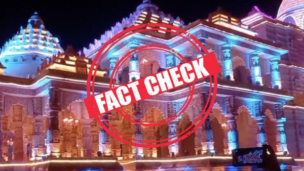 வண்ண ஒளியில் மிளிரும் அயோத்தி ராமர் கோயில்! ஹர்பஜன் சிங் ஷேர் செய்த தவறான வீடியோ! உண்மை இதுதான்