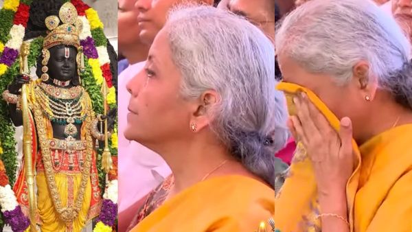 ராமர் கோயில் கும்பாபிஷேகம்.. திடீரென கண் கலங்கிய நிர்மலா சீதாராமன்! அடுத்து என்ன செய்தார் பாருங்க