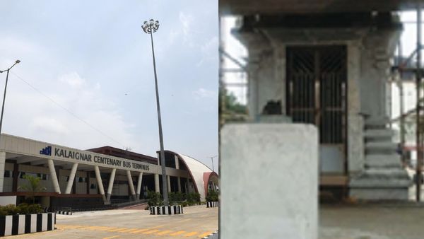 கிளாம்பாக்கம் பேருந்து நிலைய விநாயகர் கோவில் இரவோடு இரவாக இடித்து அகற்றம்- பெரியாரிஸ்டுகள் ஹேப்பி!