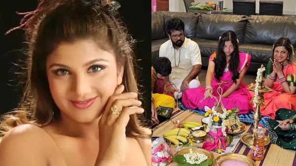 நடிகை ரம்பா வீட்டில் விசேஷம்.. அம்மாவுக்கு போட்டியாக அழகில் ஜொலிக்கும் மகள்கள்.. லீக் ஆன புகைப்படங்கள்