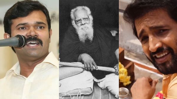 பெரியார் மீதான சந்தானம் விமர்சனம்- திராவிட ஹைனாக்கள் ஏன் ஒப்பாரியாம்? கேட்பது சீமான் கட்சி கொ.ப.செ!