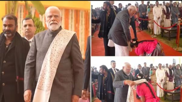 இதுதான் ஹைலைட்.. முருகன் வீட்டுக்குள்.. பிரதமர் மோடி நுழைஞ்சதுமே.. படக்குனு பார்த்த திராவிட கட்சிகள்