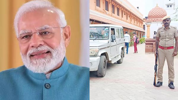 ராமேஸ்வரத்தில் மோடி.. திருச்சி, ராமநாதபுரம் சாலைகள் 