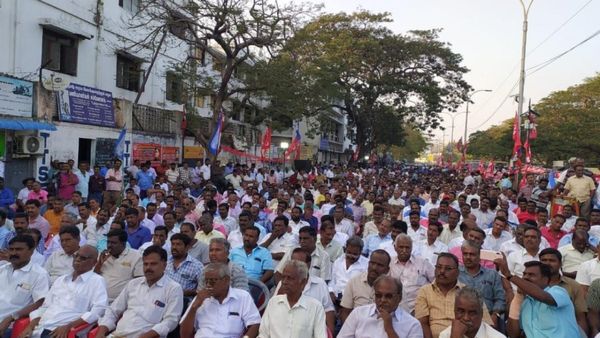 ஸ்டிரைக் 2வது நாள்.. நாளை பல்லவன் இல்லத்தை முற்றுகையிடும் தொழிலாளர்கள்! தீவிரமடையும் போராட்டம்