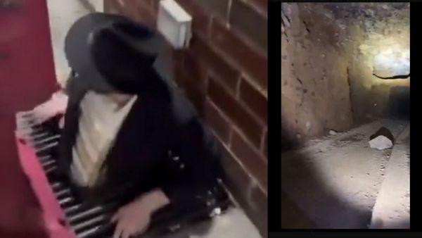 யூத வழிபாட்டு தலத்திற்கு.. அடியில் இருந்த சுரங்கம்.. உள்ளே 