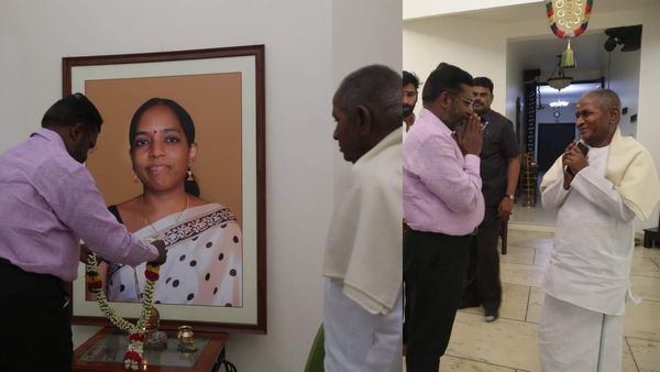 இன்று இளையராஜா வீட்டுக்கு சென்ற திருமாவளவன்.. பவதாரிணி படத்துக்கு அஞ்சலி செலுத்தி ராஜாவுக்கு ஆறுதல்!