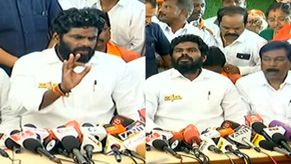 “ஆளுநரின் பையனுக்கு எம்பி சீட்?” பிரஸ் மீட்டில் ஜர்க்கான அண்ணாமலை! சட்டென அலர்ட் செய்த கரு நாகராஜன்