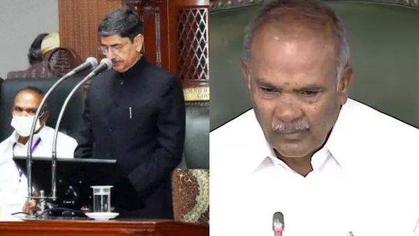 சில நிமிடத்தில் உரை முடித்த ஆளுநர்.. மேகதாது அணையை பதிலாக தந்த சபாநாயகர் அப்பாவு.. விறுவிறு சட்டசபை