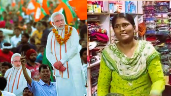 மோடி பெயரைச் சொல்லி திருப்பூரில் பாஜகவினர் கட்டாய வசூல்? ஜவுளிக்கடை நடத்தும் பெண் குமுறல்!