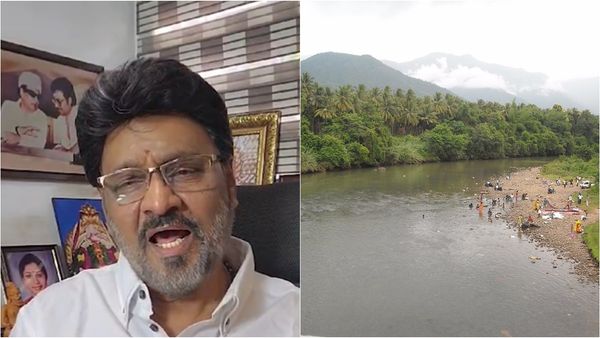 கோவை அருகே பணத்துக்காக ஆற்றில் காலை உள்ளே இழுத்து மூழ்கடிக்கும் கும்பல்.. பாக்யராஜ் பரபரப்பு வீடியோ