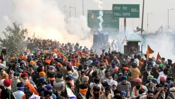 அதிர்ந்த விவசாயிகள்.. போராடினால் தேசிய பாதுகாப்பு சட்டத்தில் நடவடிக்கை.. ஷாக் கொடுத்த ஹரியானா அரசு!