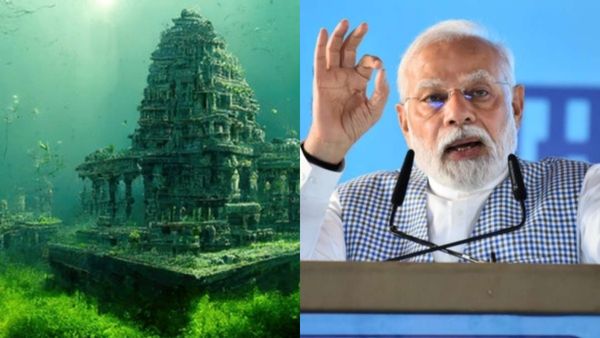 துவாரகாவை தேடி கடலுக்குள் போன மோடி! கிருஷ்ணனின் நகரை வைத்து பிரதமர் போடும் மெகா பிளான்.. பின்னணி