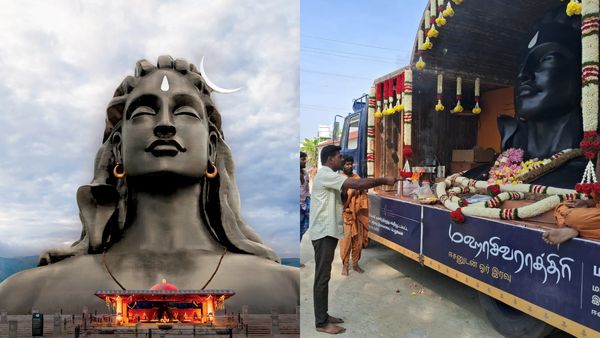 மகாசிவராத்திரி.. கோவையில் ஆதியோகி ரத யாத்திரை.. 36 இடங்களில் ஈஷா மகாசிவராத்திரி விழா நேரலை