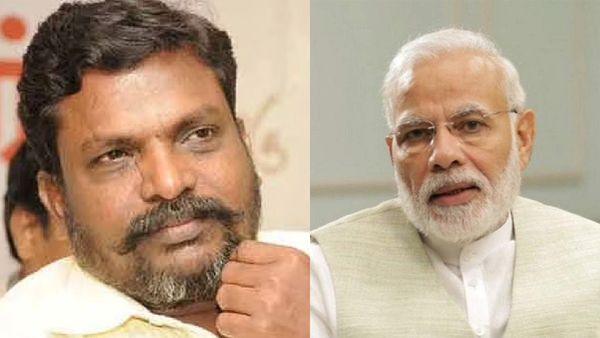 பிரதமர் மோடிக்கு வட இந்தியர்கள் வைத்துள்ள 'நிக் நேம்' என்ன தெரியுமா? திருமாவளவன் கடும் தாக்கு