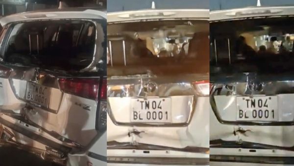 சென்னை மாநகராட்சி மேயர் பிரியா சென்ற கார் விபத்தில் சிக்கியது.. காயமின்றி தப்பினார்