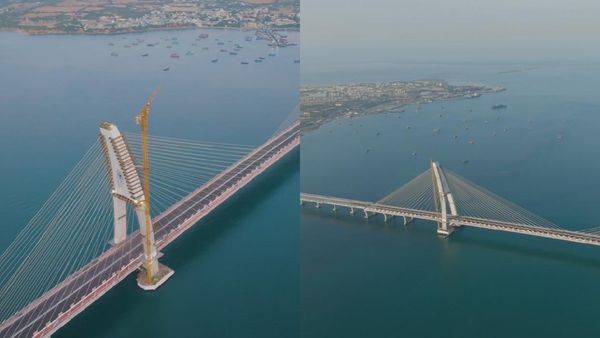 இந்தியாவின் மிக நீளமான கேபிள் பாலம் குஜராத் சுதர்சன் சேது.. திறந்து வைத்த மோடி- இத்தனை சிறப்புகளா?